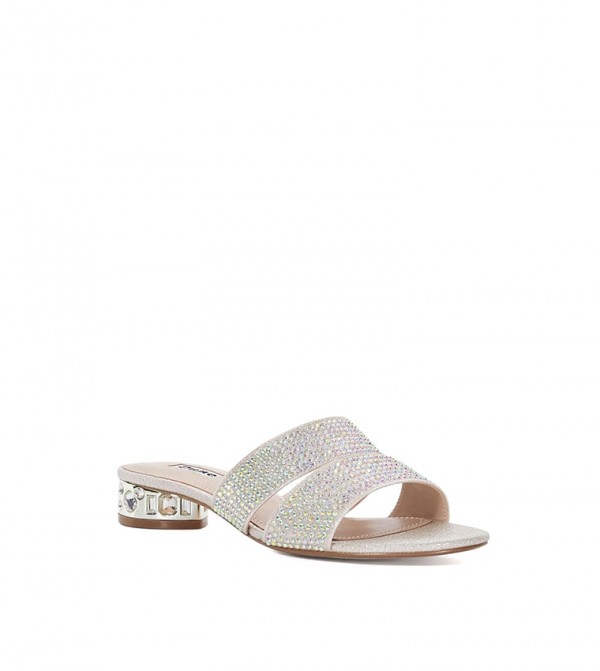 Casterly studded kitten heel shoes sales